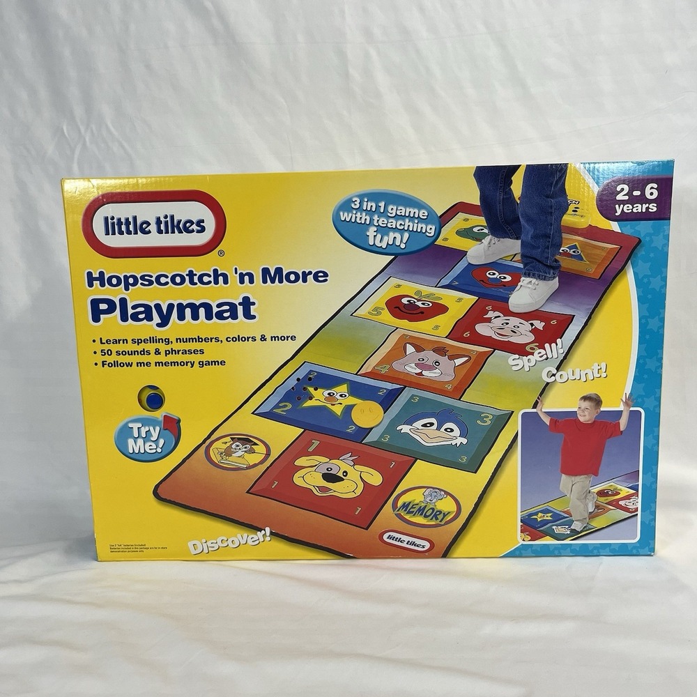 Vintage little tikes Hopscotch 'N More Playmat